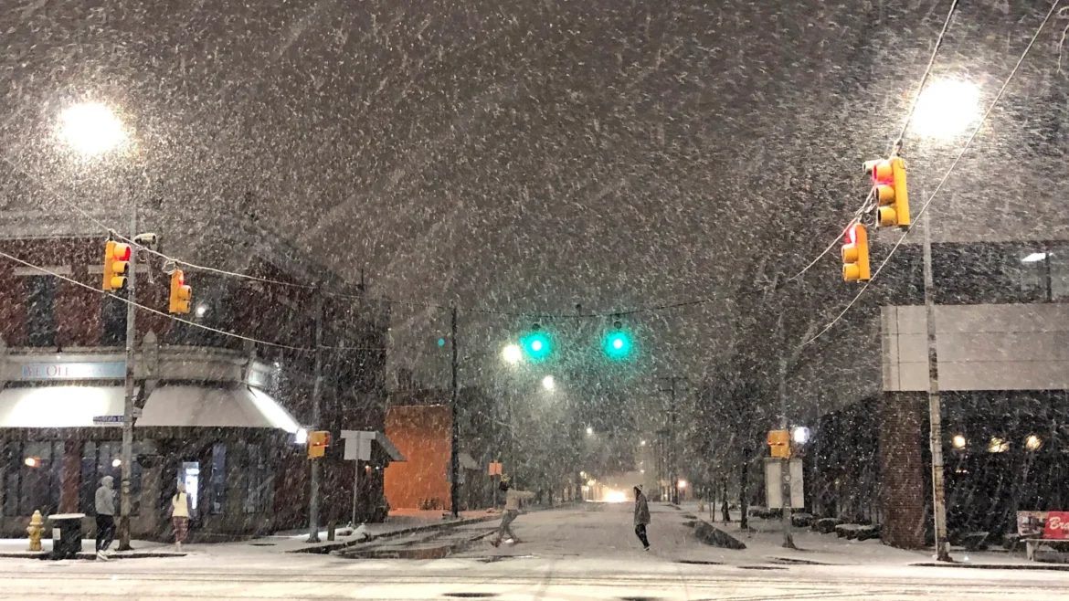 Heavy Snowfall in Newyork City